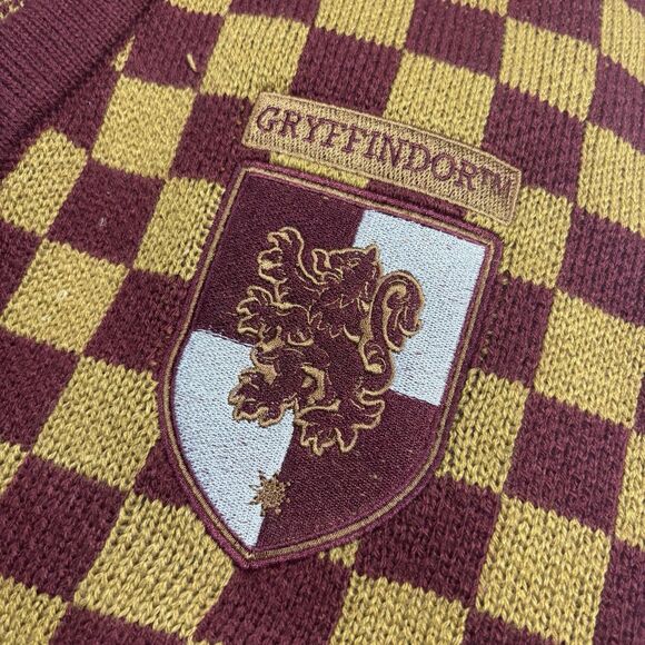 Harry Potter Gryffindor Cardigan Sweater Wizarding World Check Women's 3X - Picture 4 of 16